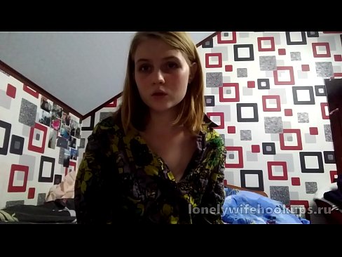 ❤️ Xwendekarê ciwan blonde ji Rûsyayê ji dîkên mezintir hez dike. ❌ Sluts li me ❌❤